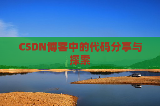 CSDN博客中的代码分享与探索